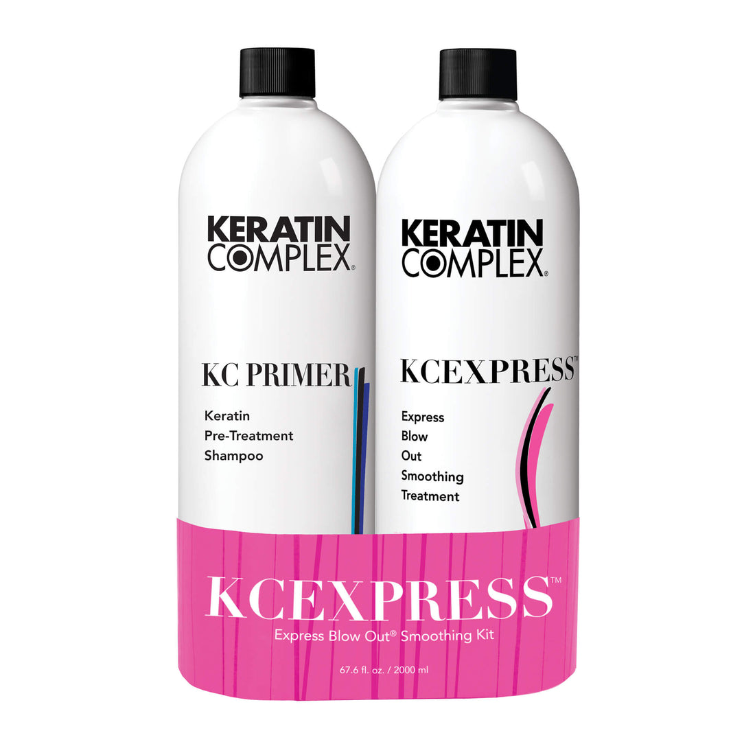 Keratin Complex KCEXPRESS Professional Hair Smoothing System Kit (2 x 946ml)