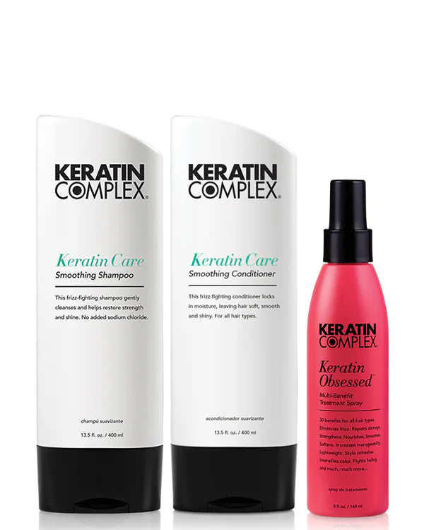 Keratin Complex Frizz-Fighting Trio